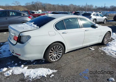 2012 BMW 750I xDrive from USA, damaged, VIN WBAKC6C54CC397187